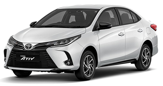 Toyota Yaris ATIV 2022 สีขาว