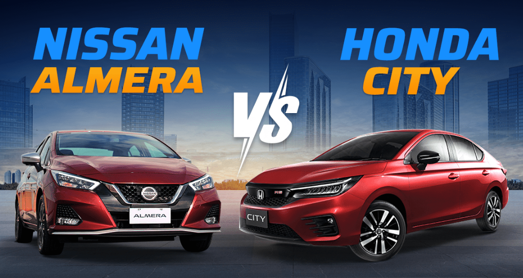 Honda City vs Nissan Almera 