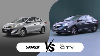 เปรียบเทียบ Yaris vs City 2022 สองเก๋งเล็กรุ่นท็อปสุด
